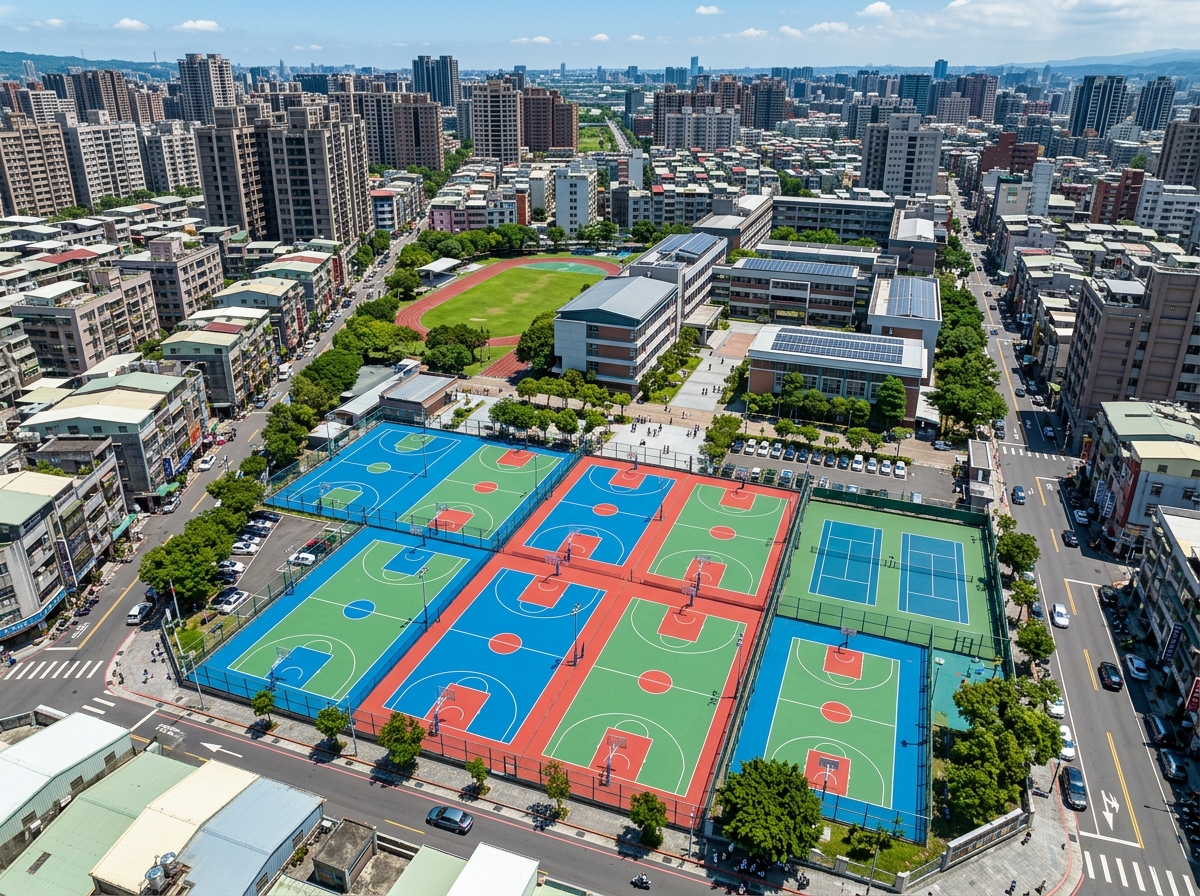 金昌市混合型塑胶跑道硅PU篮球场 - 排名